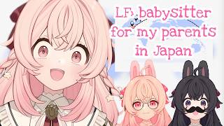 Pippa needs babysitter for Papakin and Mamakin at Japan Details