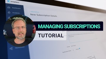 Managing Your xMatters Subscriptions - xMatters Support