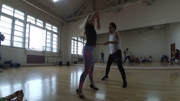 Carlos and Anastasia zouk demo