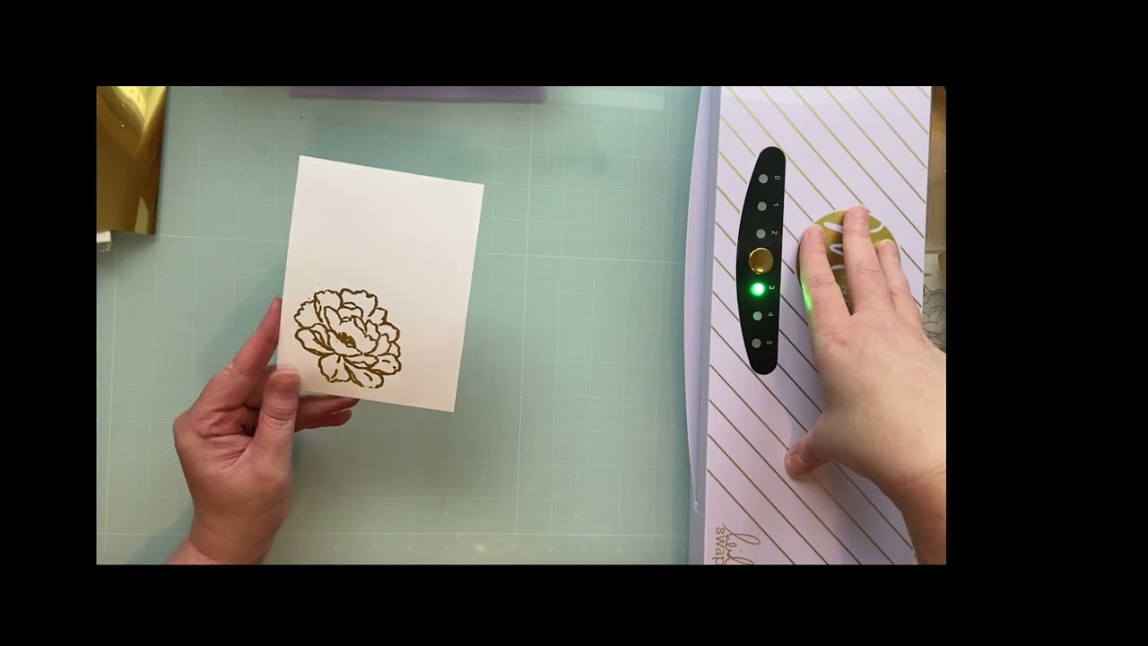 How to Foil using any Stamp in your Stash!! YouTube