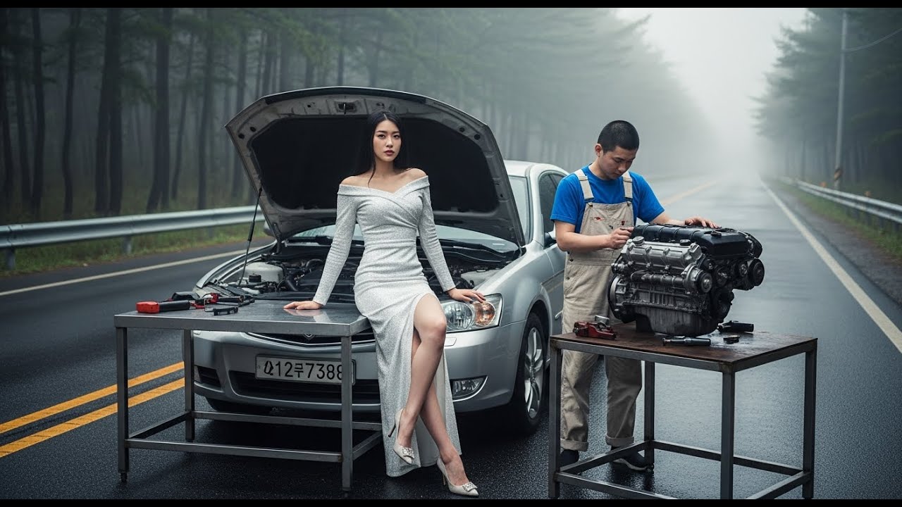 “‘고치면 내 정비소 관리자로 쓰겠다’… 실직한 남자의 인생을 바꾼 단 한 번의 수리”.  다음 날 그녀는 초호화 슈퍼카로 약속을 지켰다”
