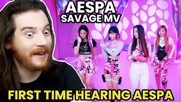First Time Hearing AESPA: Savage Music Video Reaction!