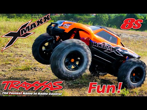 Traxxas X-Maxx Brutal First Run Out of the box Pure Action