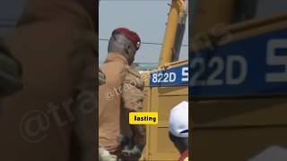 Captain Ibrahim Traore Chased Corrupt Road Constructors