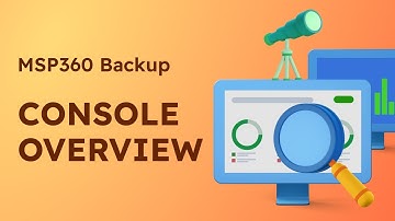 MSP360 Managed Backup Console Overview