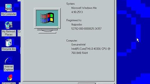 Installing Windows Millennium Build 2513