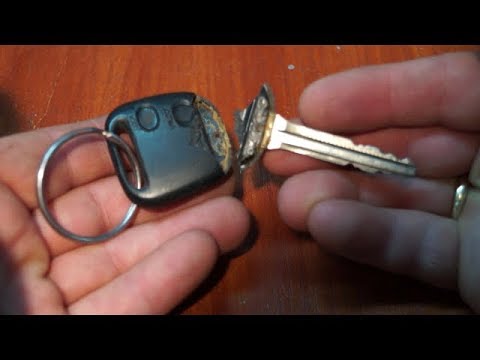 Ремонт ключа зажигания / Ignition key repairing