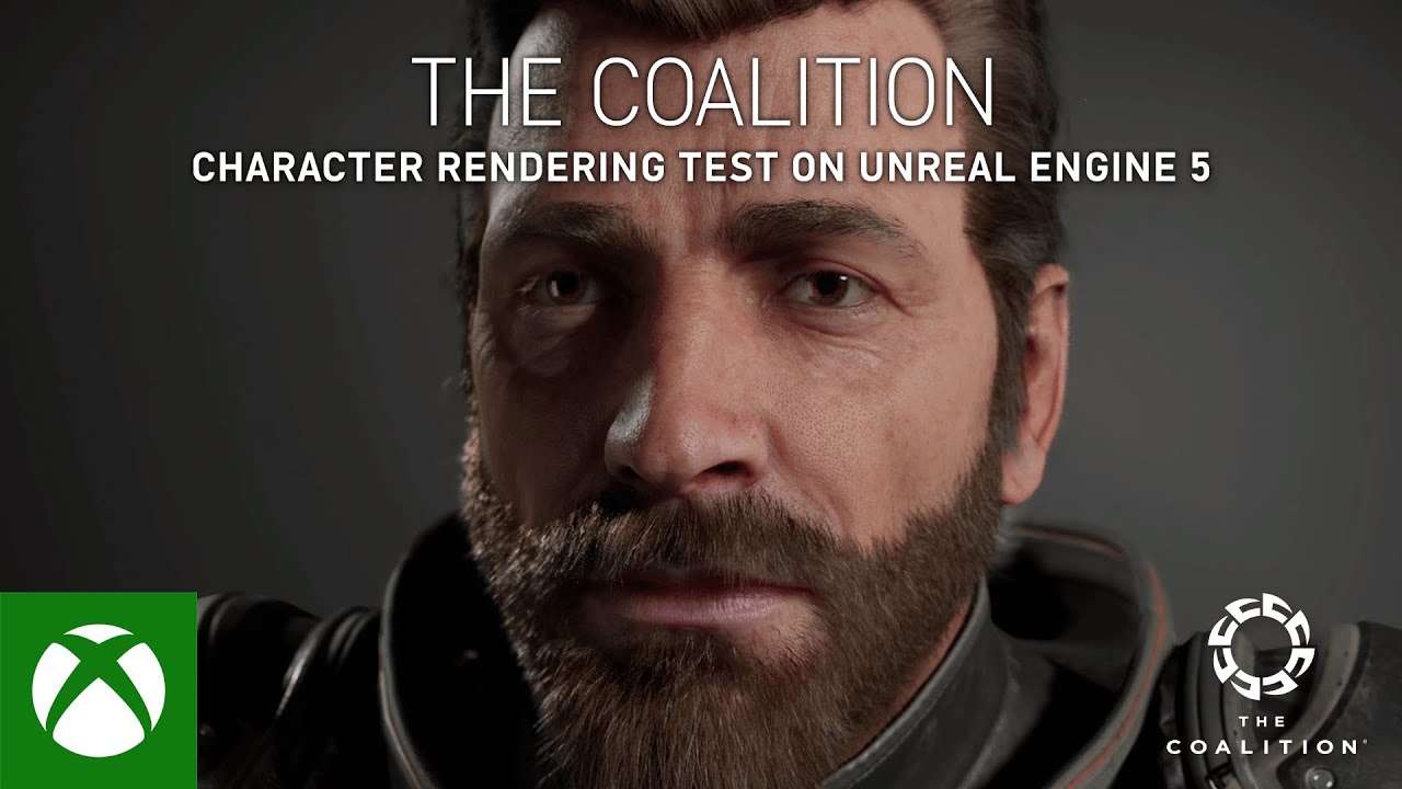 The Coalition Character Rendering Test On Unreal Engine 5 Youtube