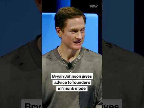 Bryan Johnson gives advice to founders in "#monkmode"