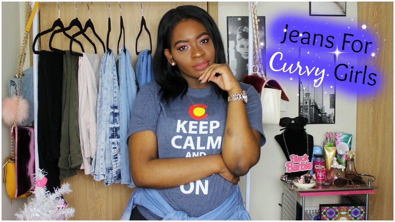 The Perfect Jeans for Curvy Girls | Try On