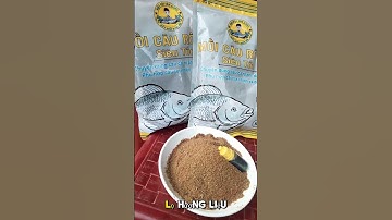 Cám câu cá rô phi siêu tốc #fishing