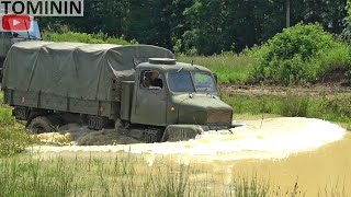 Truck PRAGA V3S M2 | ukázka samovyproštění |  Den Vojenské Kolové Techniky 2020 - Králíky