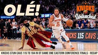 HISTORIC COMEBACK! Knicks erase 22-point deficit to win ECF Game 1 in OT