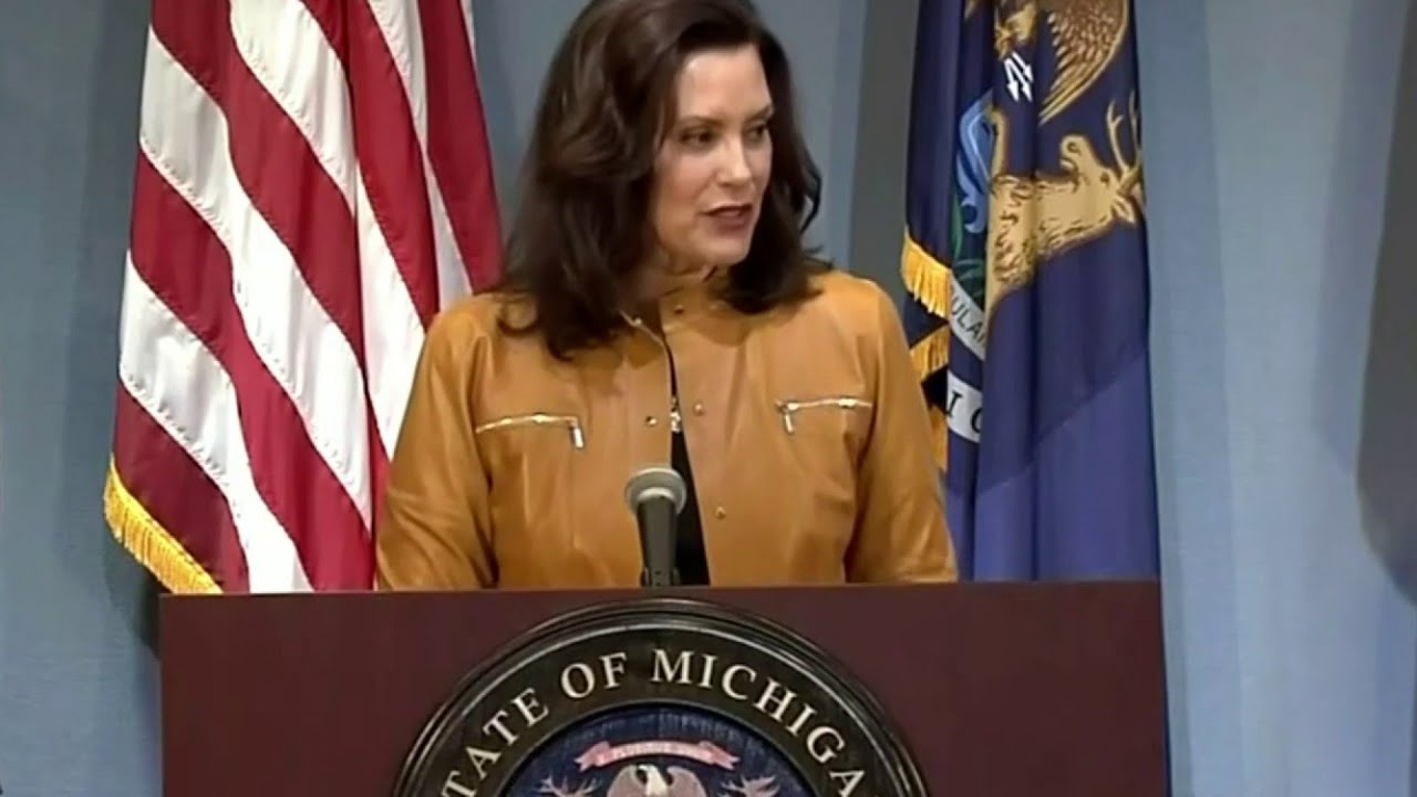 Gov. Whitmer Extends Michigan Stay-At-Home Order, Outlines Plan ...