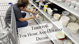 Thrifting For Home and Holiday Decor