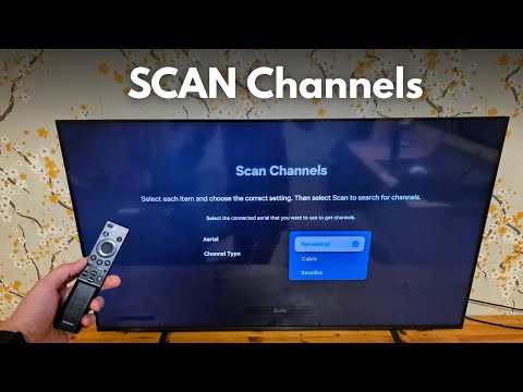 Video How to Scan for Channels on Samsung TV - M70H M80H S95H S90H Q7F Q8F S95F QN80H QN70H S85H R95H R85H