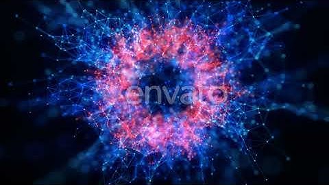 4K Motion Plexus Colorful Background | Motion Graphics - Envato elements