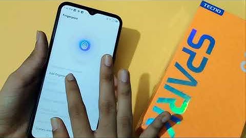 tecno spark Go 2021 fingerprint lock setting | how to add fingerprint lock | set fingerprint lock