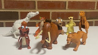 Ice Age 3 Dawn Of Dinosaurs Happy Meal Toys 2009 Review