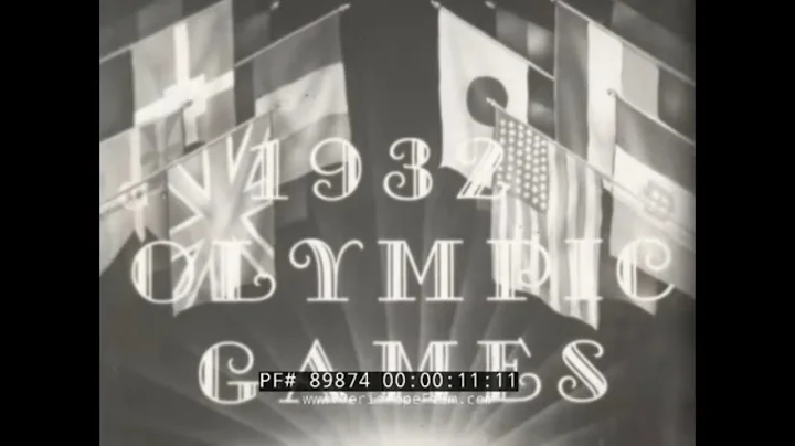 LOS ANGELES 1932    X OLYMPIC GAMES  LOS ANGELES CALIFORNIA  89874 - DayDayNews