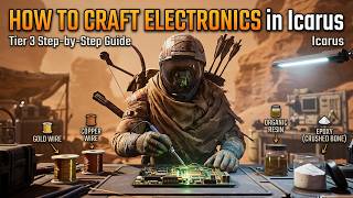 How to CRAFT ELECTRONICS in Icarus (Step by Step)