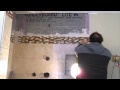 Marble tile Master Bathroom shower stall Marble tile Master Bathroom shower stall