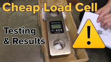 Cheap Load Cell Testing - With Shocking Results!