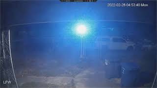 Neighbor Flashing Light