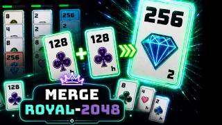 Merge Royal - 2048 Card Game Gameplay Video for Android screenshot 2