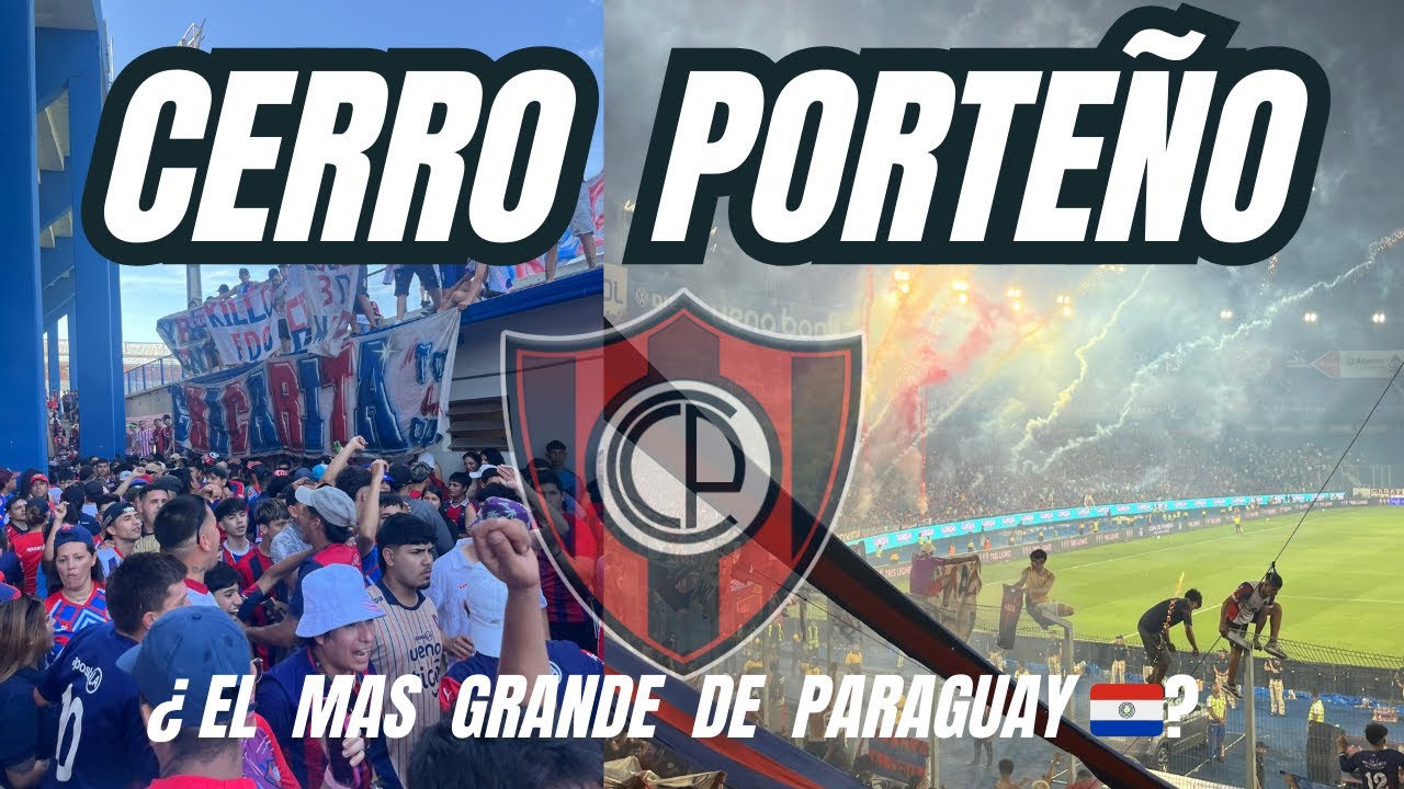 TENSION, FIESTA Y DESCONTROL EN LA BARRA DE CERRO PORTEÑO/ ¿EL MÁS GRANDE DE PARAGUAY 🇵🇾?