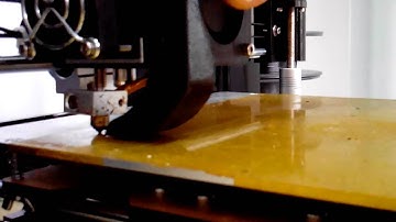 HIC 3D printer Print bed leveling instruction