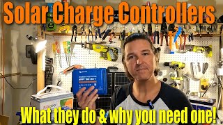 What is a Solar Charge Controller?  Beginner friendly video what they do and why you need one. by Off Grid Basement 1,286 views 4 months ago 10 minutes, 50 seconds