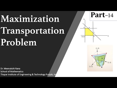 Transportation Problem (Part-14):
