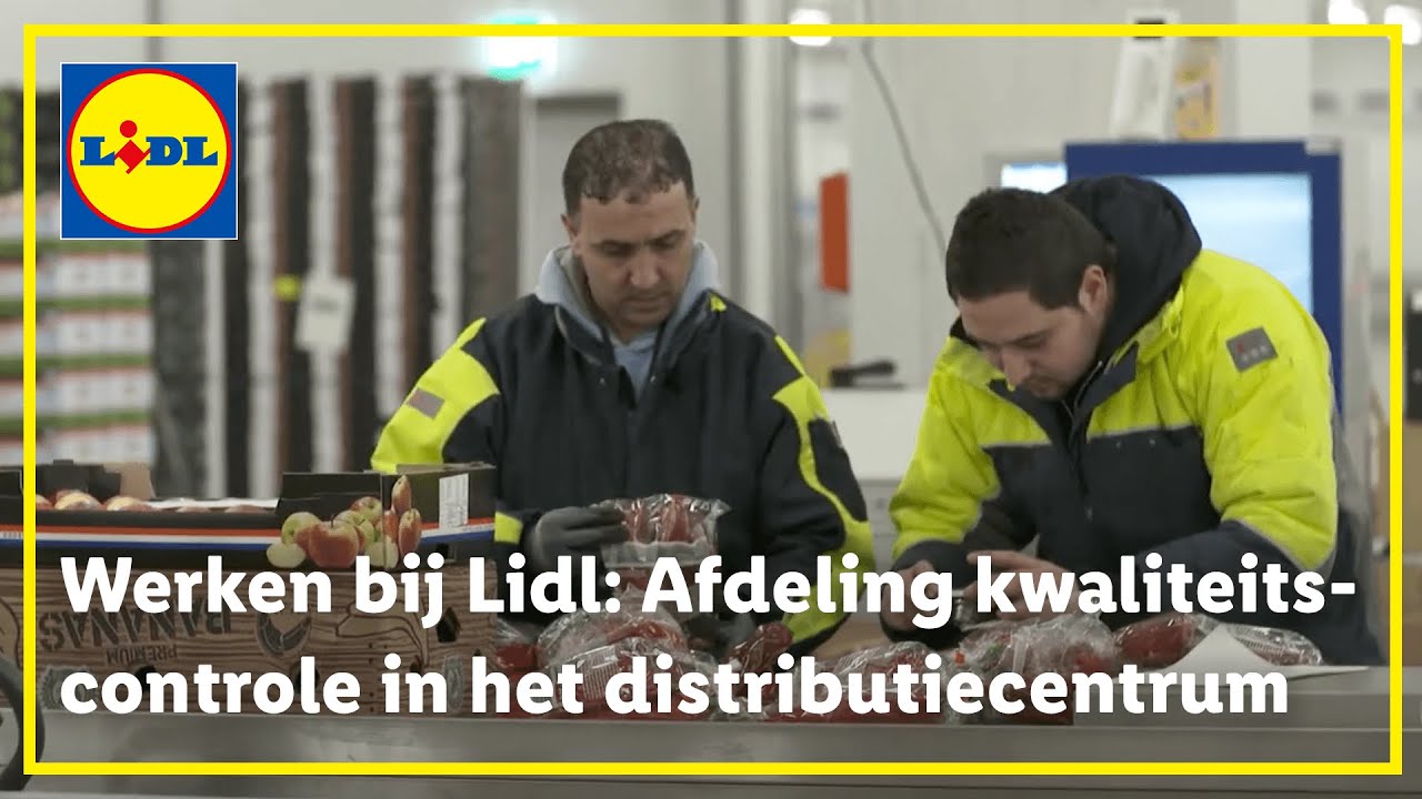 lidl eatontown Werken op de afdeling kwaliteitscontrole in een Lidl distributiecentrum