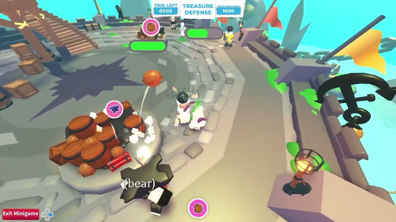 Treasure Defense Event Minigame (Adopt Me!) (ROBLOX)