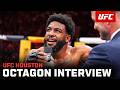 Jacobe Smith Octagon Interview | UFC Houston