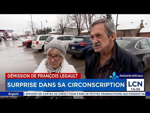 Legault Démissionne Les électeurs De Sa Circonscription Réagissent 