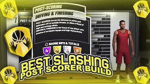 NBA2K19 BEST SLASHING  POST SCORER BUILD