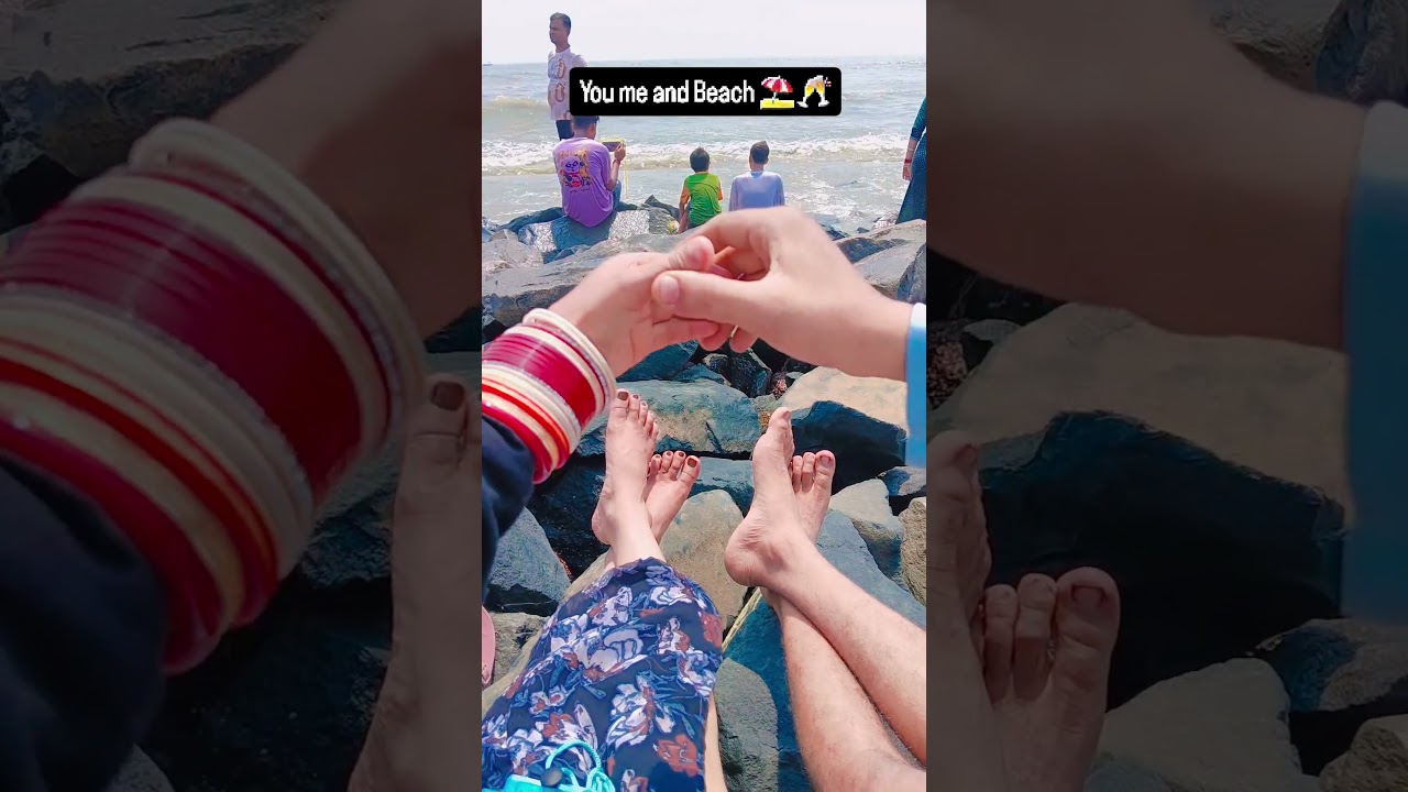 You me and Beach 🏖️💞