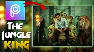 The Jungle King Photo Editing Tutorial | Picsart Photo  Editing Tutorial In Mobile screenshot 4