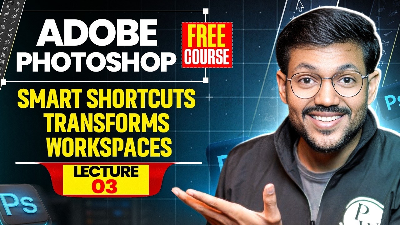 Lecture 3 : Speed Up Your Photoshop Workflow | Smart Shortcuts ...