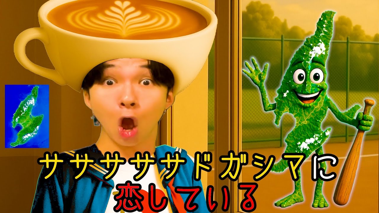 【替え歌】イタリアンブレインロット曲「トゥントゥントゥンサフールに恋している」佐渡ヶ島ver. - YouTube