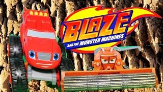 BLAZE Nickelodeon Blaze Machines Vs Tow Mater Diecast Toys