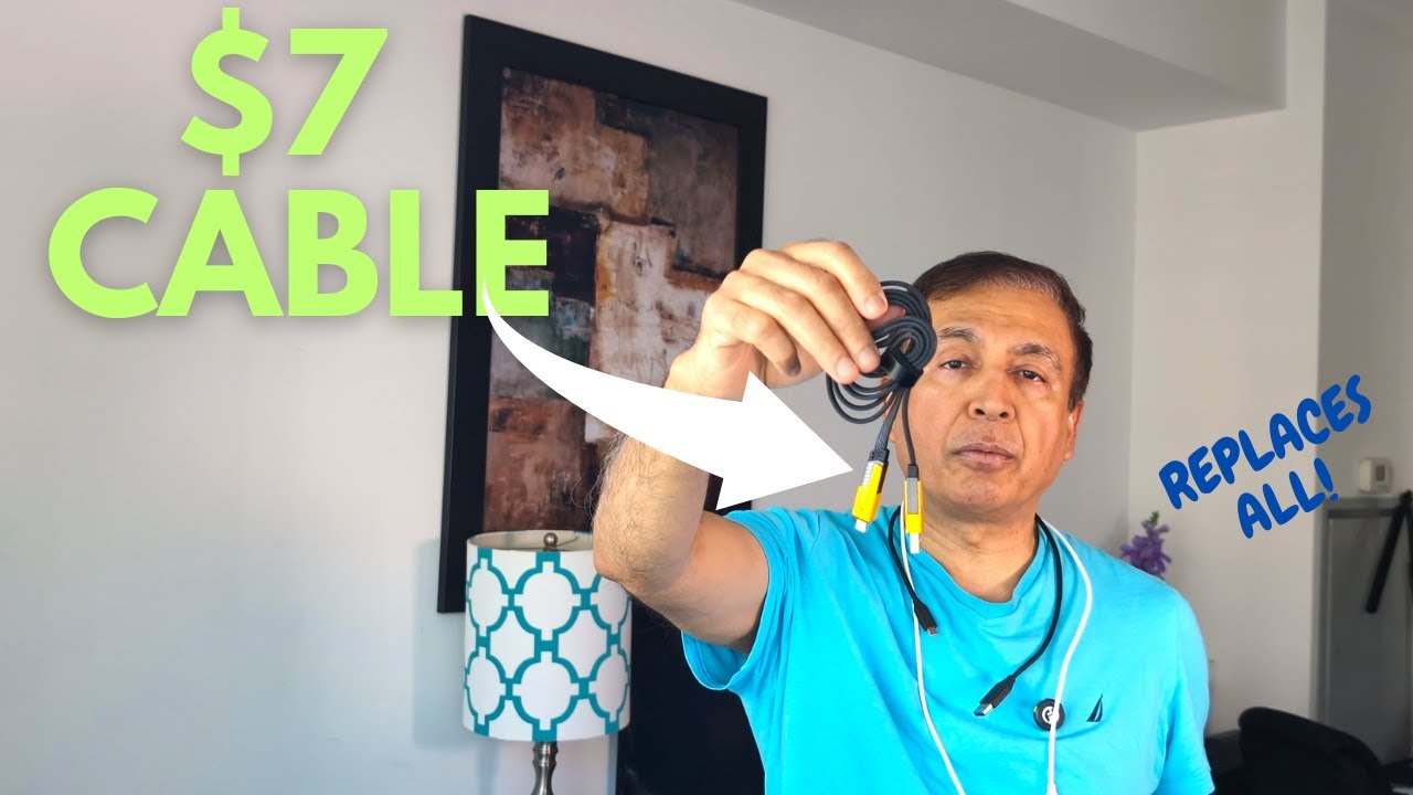 ✈️ The ONLY Cable You Need for Travel ($7 Multi Cable Replaces ALL)