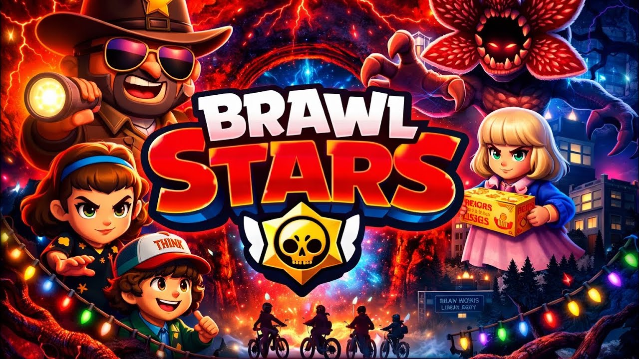 Brawl Stars - Stranger Things Sezonu Oynuyoruz