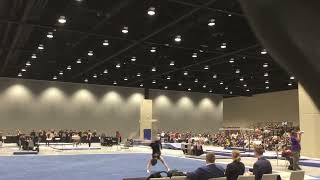 Gabe Fry Floor at GymACT Nationals