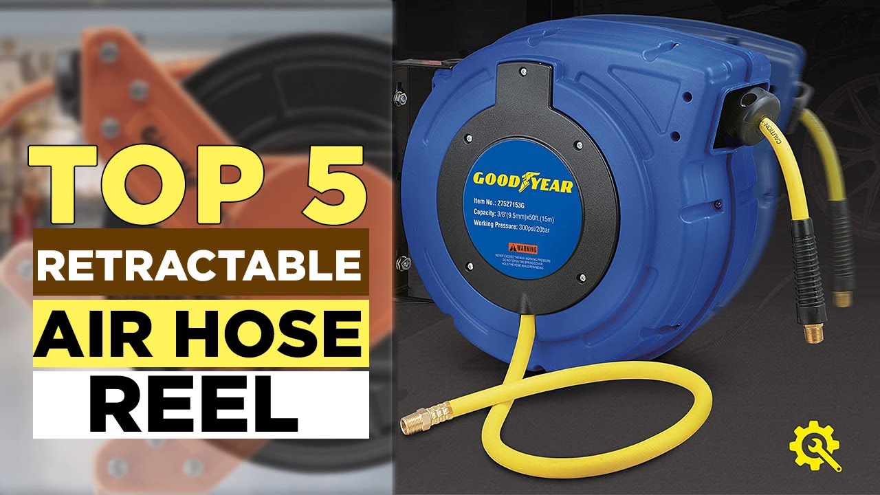 The Best Retractable Air Hose Reel for Easy Cleaning 