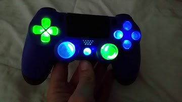 PS4 LED mod finished With Scuff MOD quick update JMAGG2234