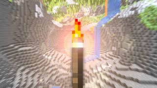 I coded a BRIGHT torch into minecraft LIVE on stream (need sunglasses)