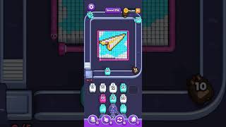 Paper plane puzzle looks simple ✈️ #pixelflow #level376 #puzzle #gaming Subscribe for more levels! 